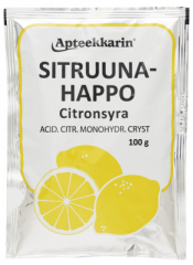 Apteekkarin Sitruunahappo 100 g