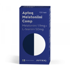 Apteq Melatoniini Comp 1,9 mg 100 tabl