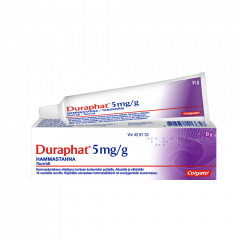 DURAPHAT 5 mg/g hammastahna 51 g